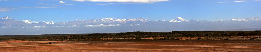 Andenrange in der Nähe San Rafaels